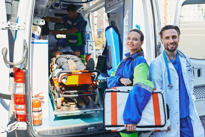 Wheelchair-accessible medical transport