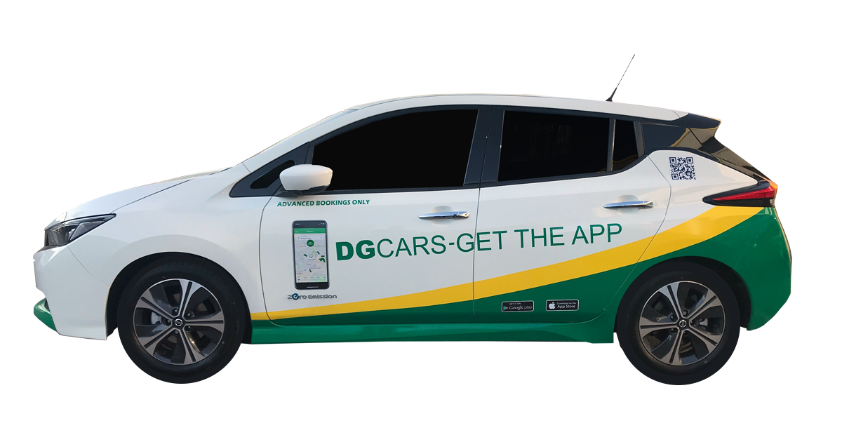Nissan Leaf electric taxi