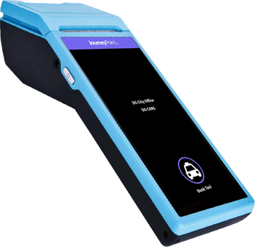 Journey Point taxi booking device